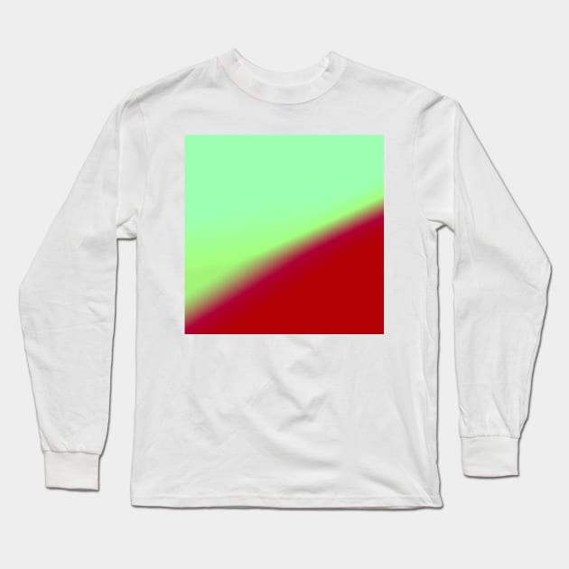 marron green abstract texture Long Sleeve T-Shirt by Artistic_st